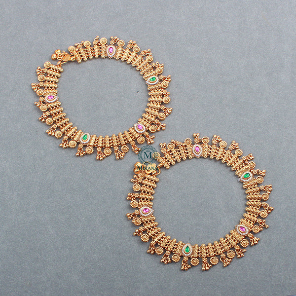 Harita Antique Designer Anklets