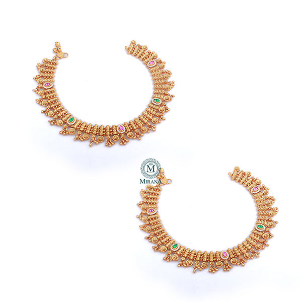 Harita Antique Designer Anklets