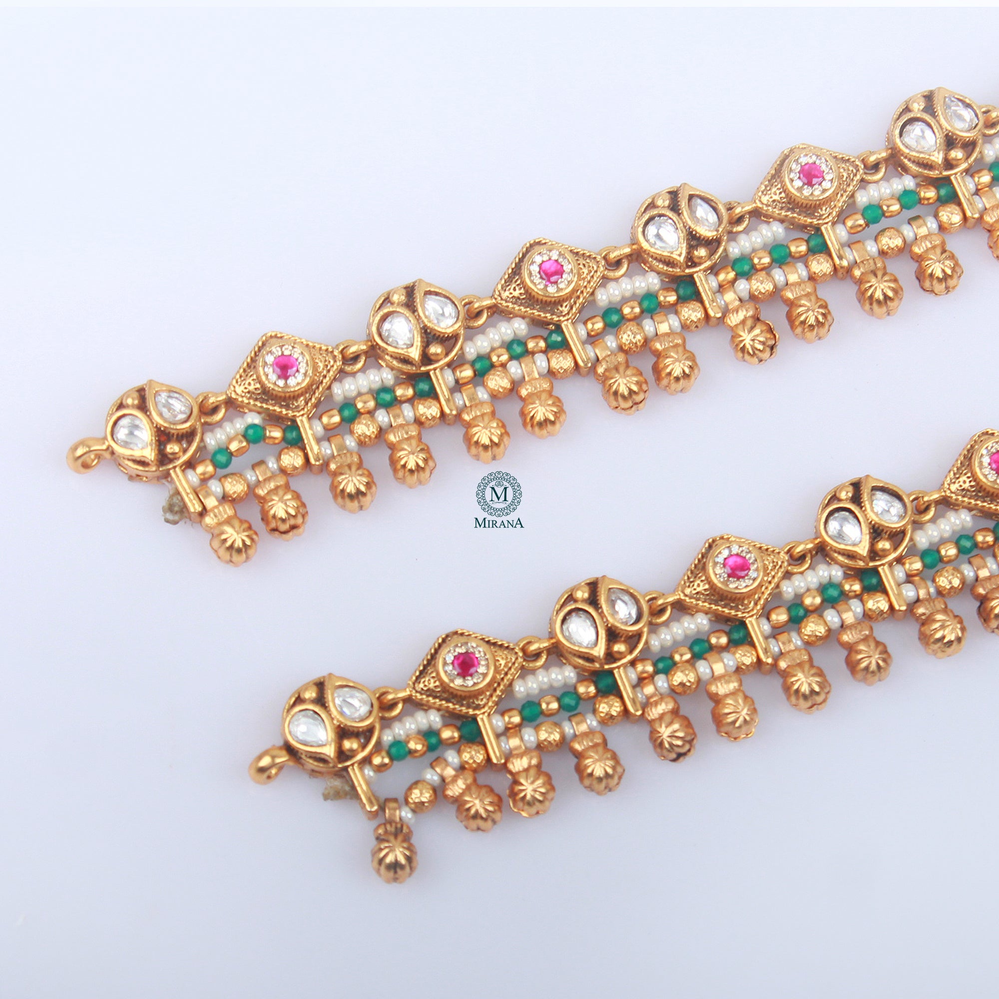 Arohi Antique Designer Anklets