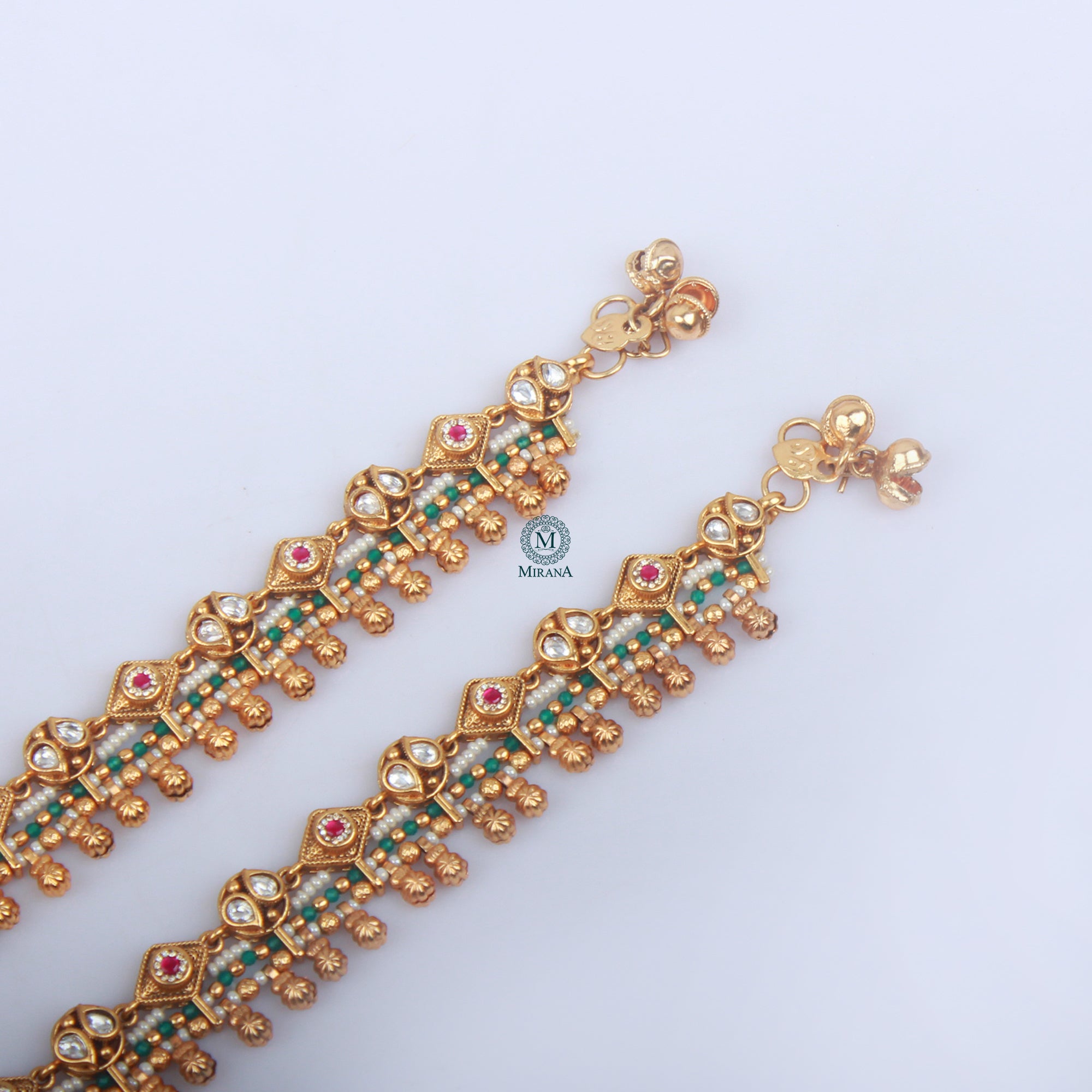 Arohi Antique Designer Anklets