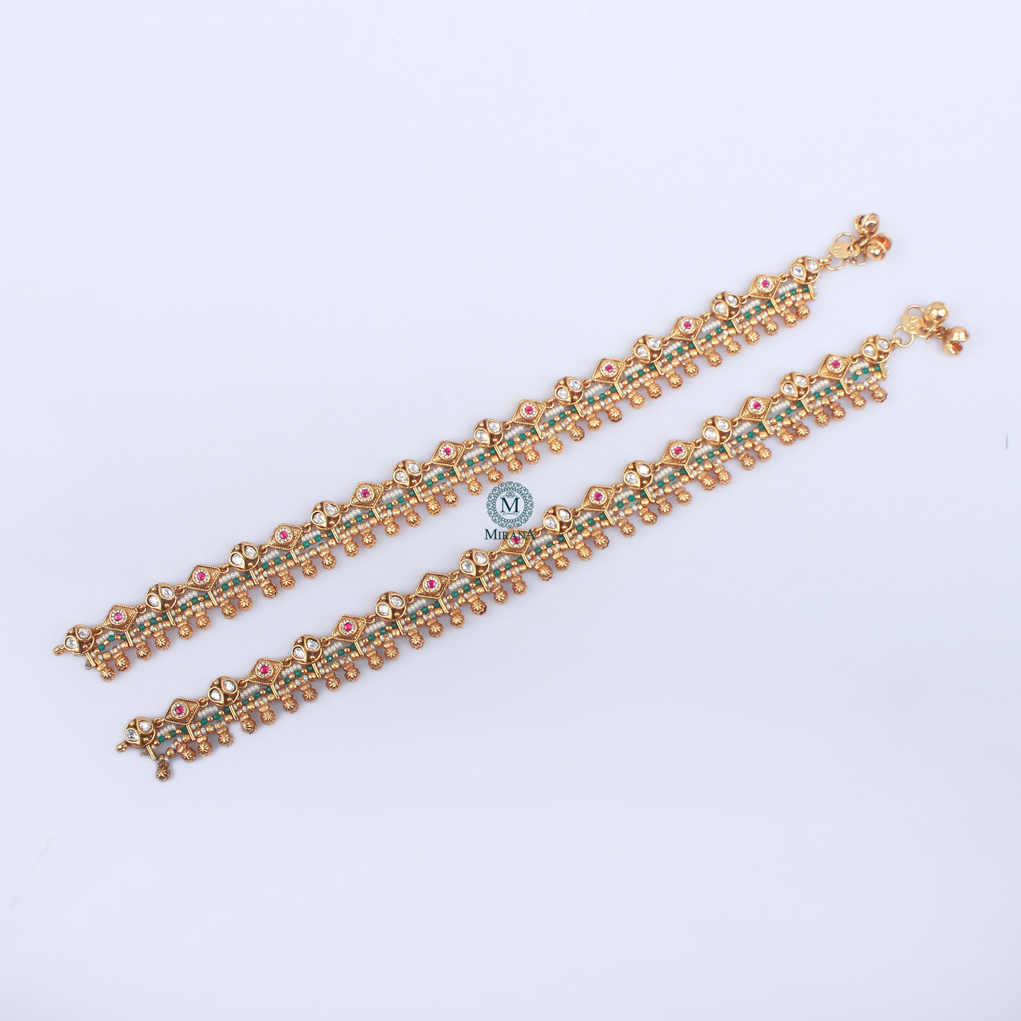 Arohi Antique Designer Anklets