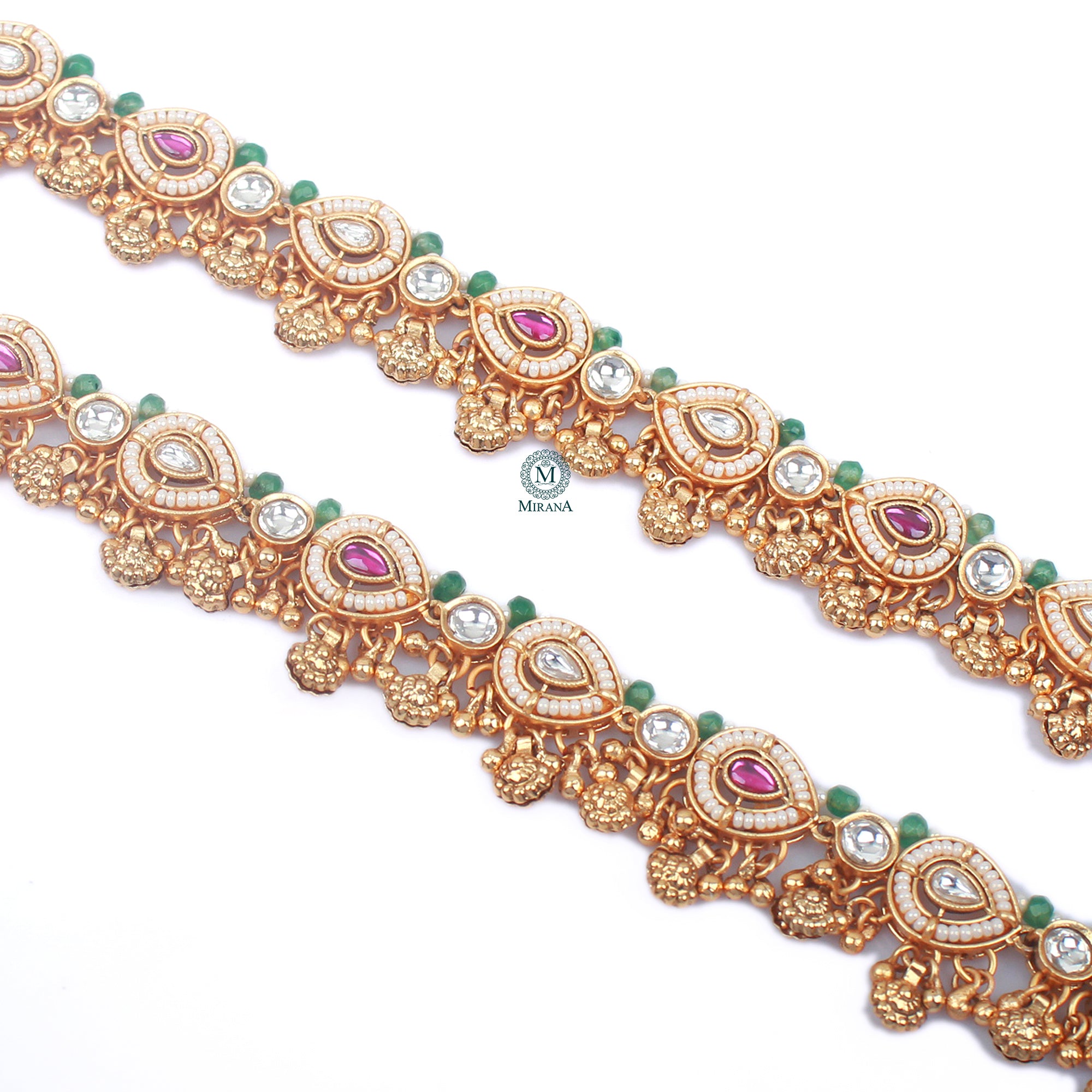 Sandhya Antique Anklets