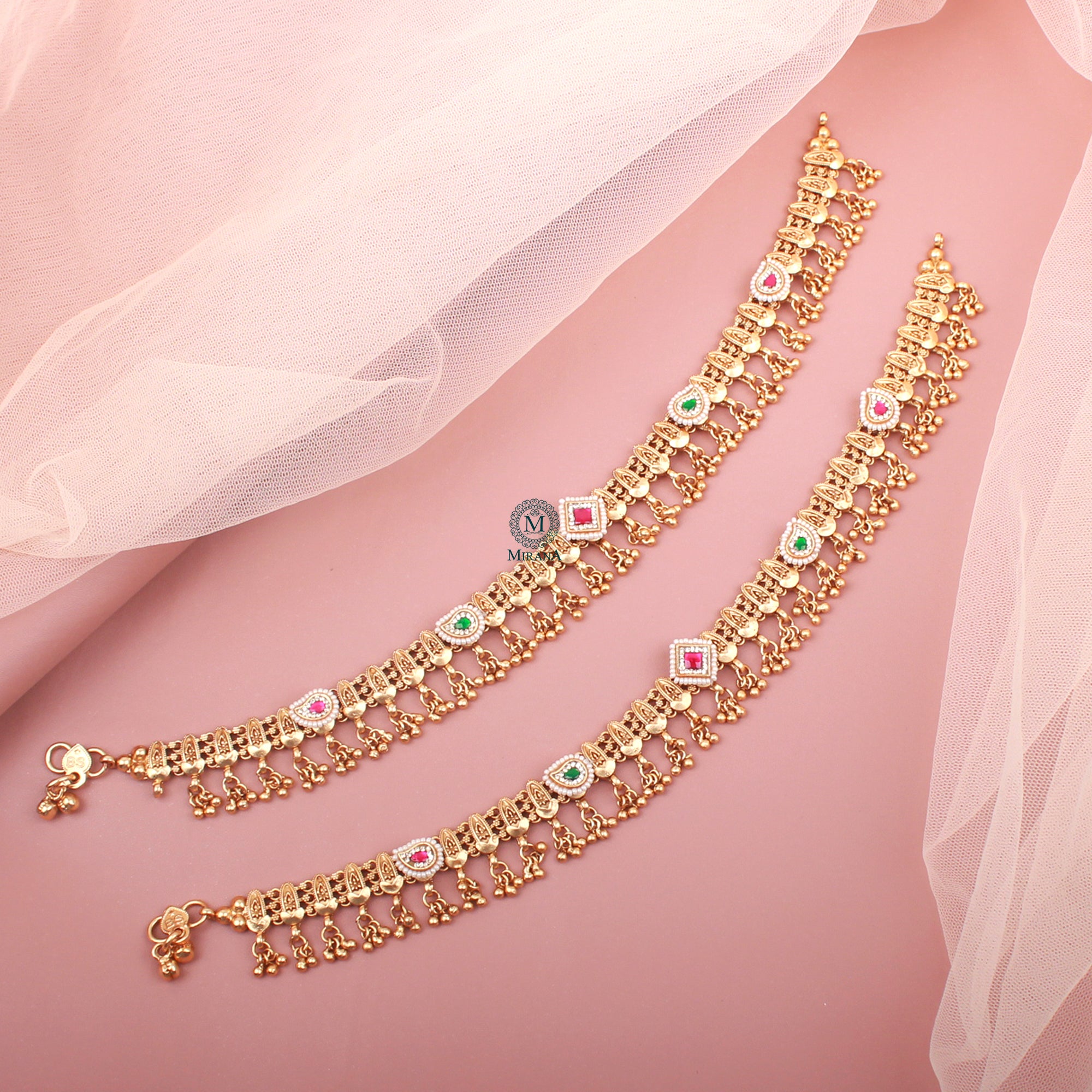 Vandini Antique Anklets