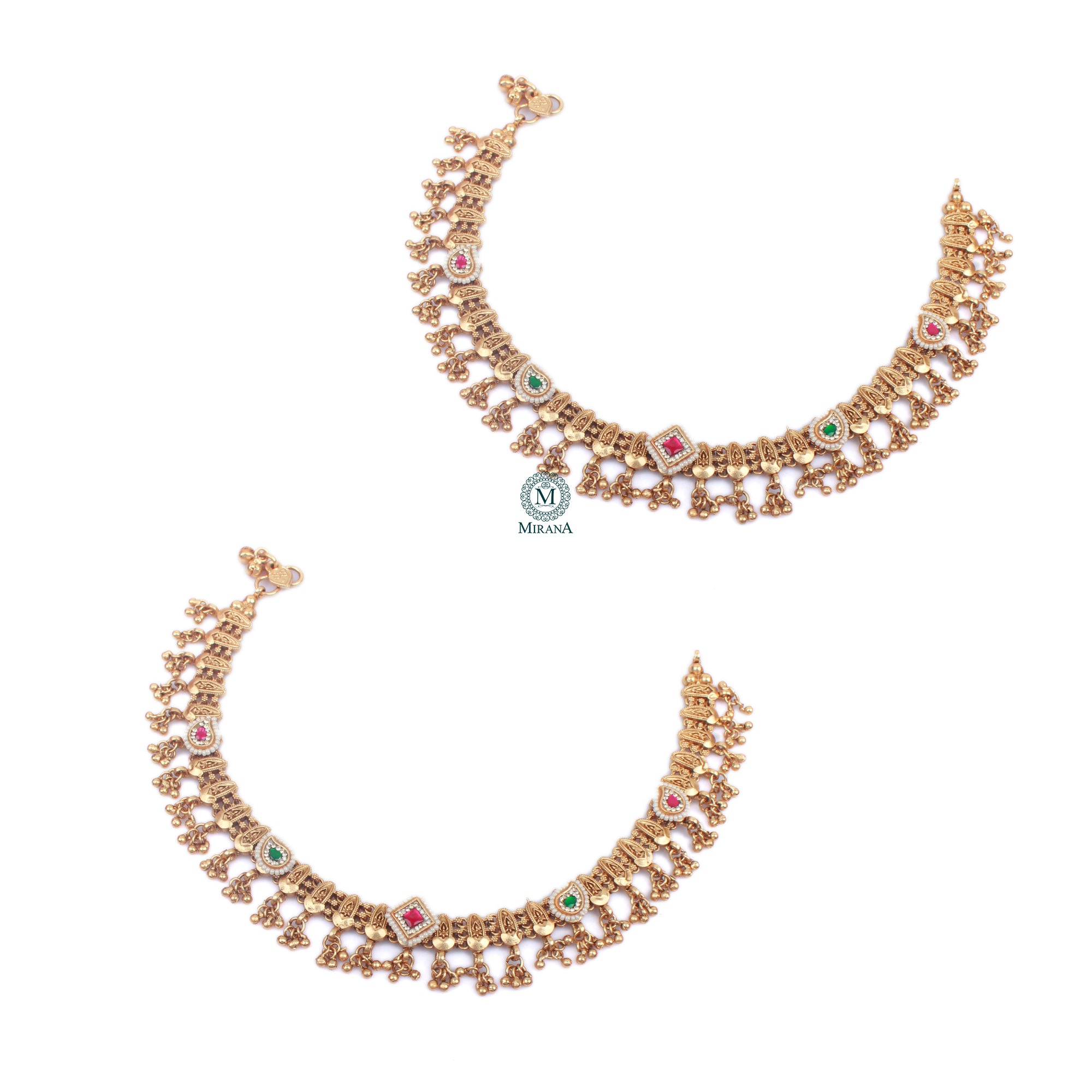 Vandini Antique Anklets