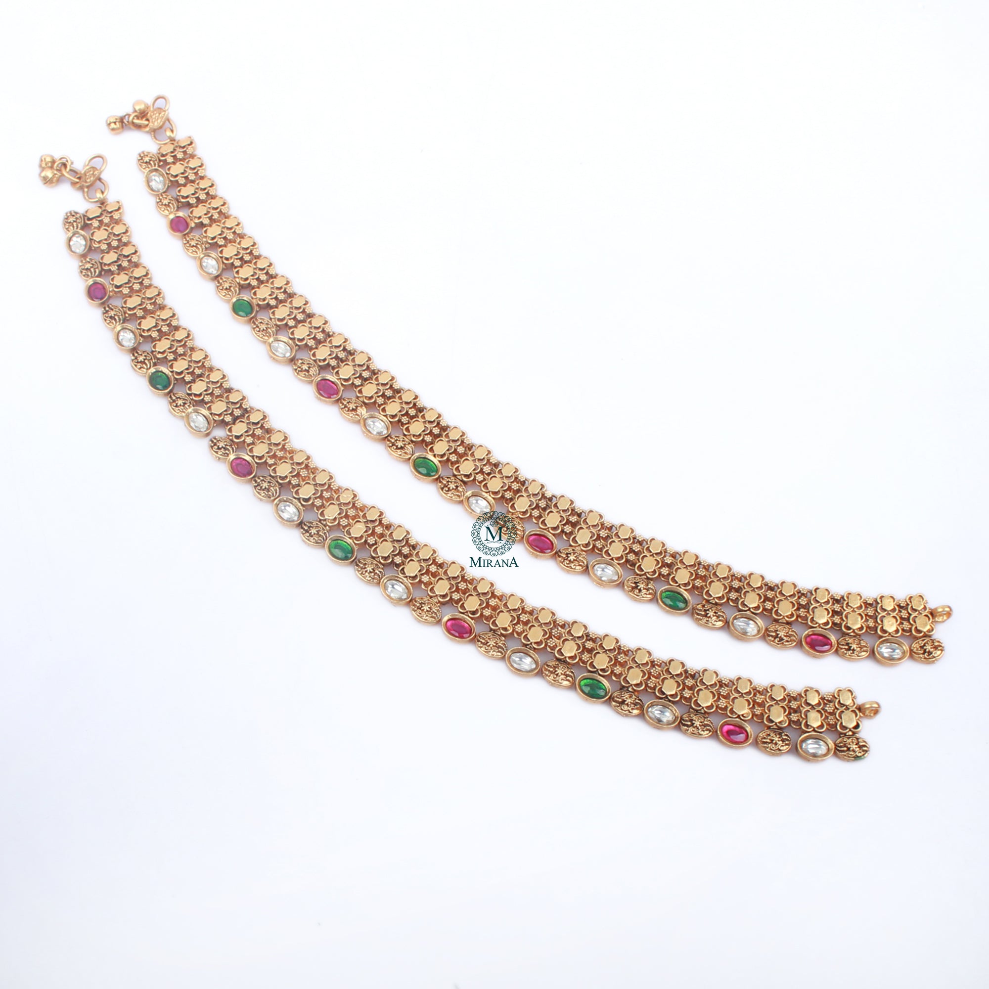 Saachi Antique Designer Anklets