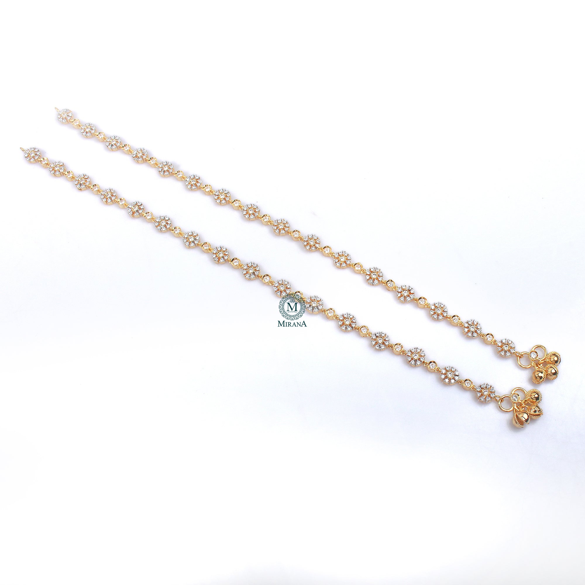 Priyaashi CZ Designer Anklets