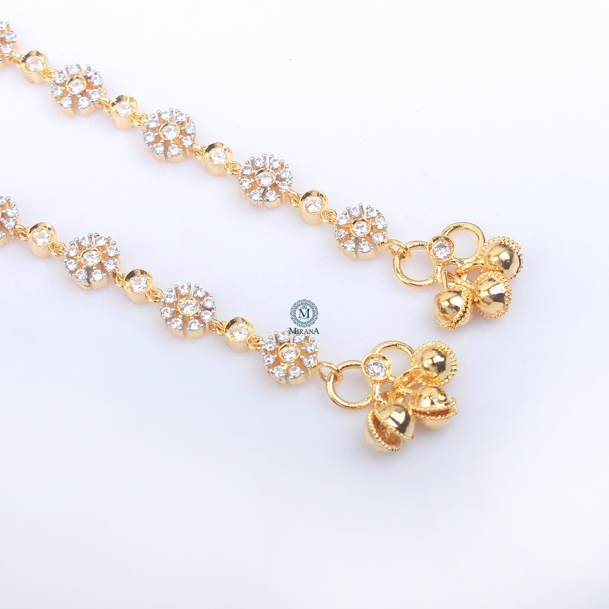 Priyaashi CZ Designer Anklets