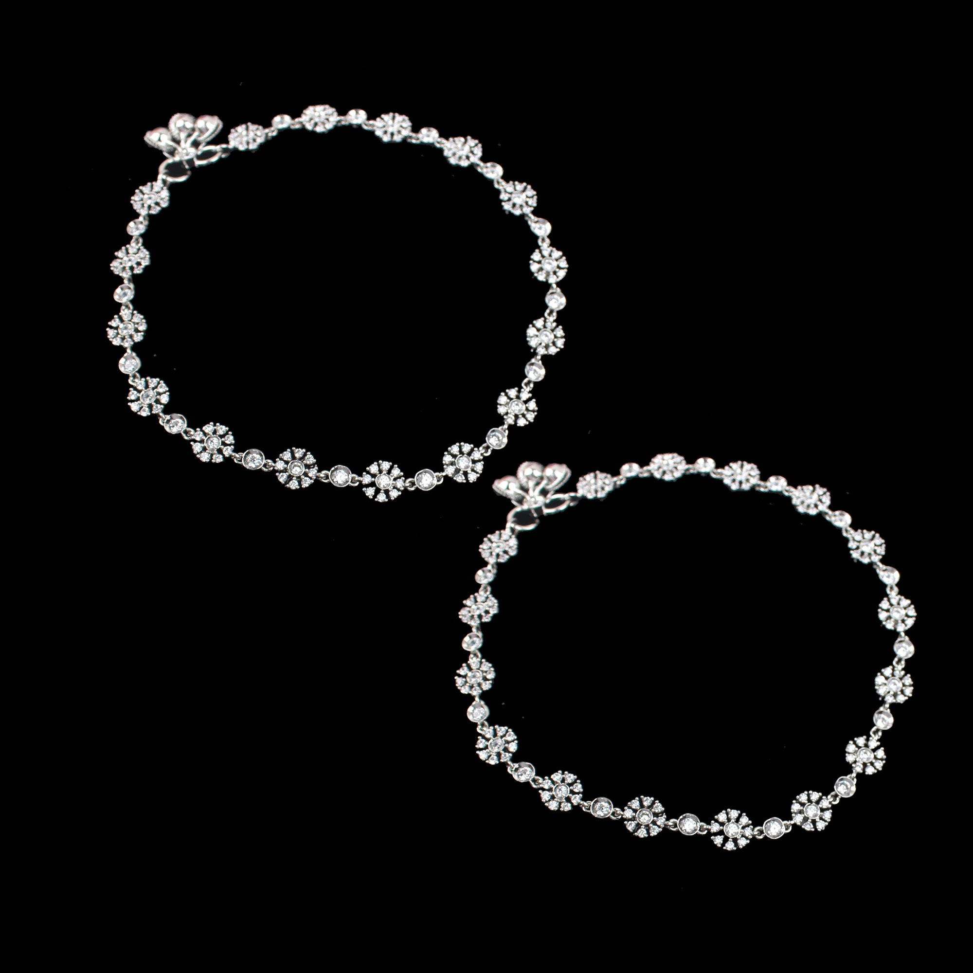 Priyaashi CZ Designer Anklets