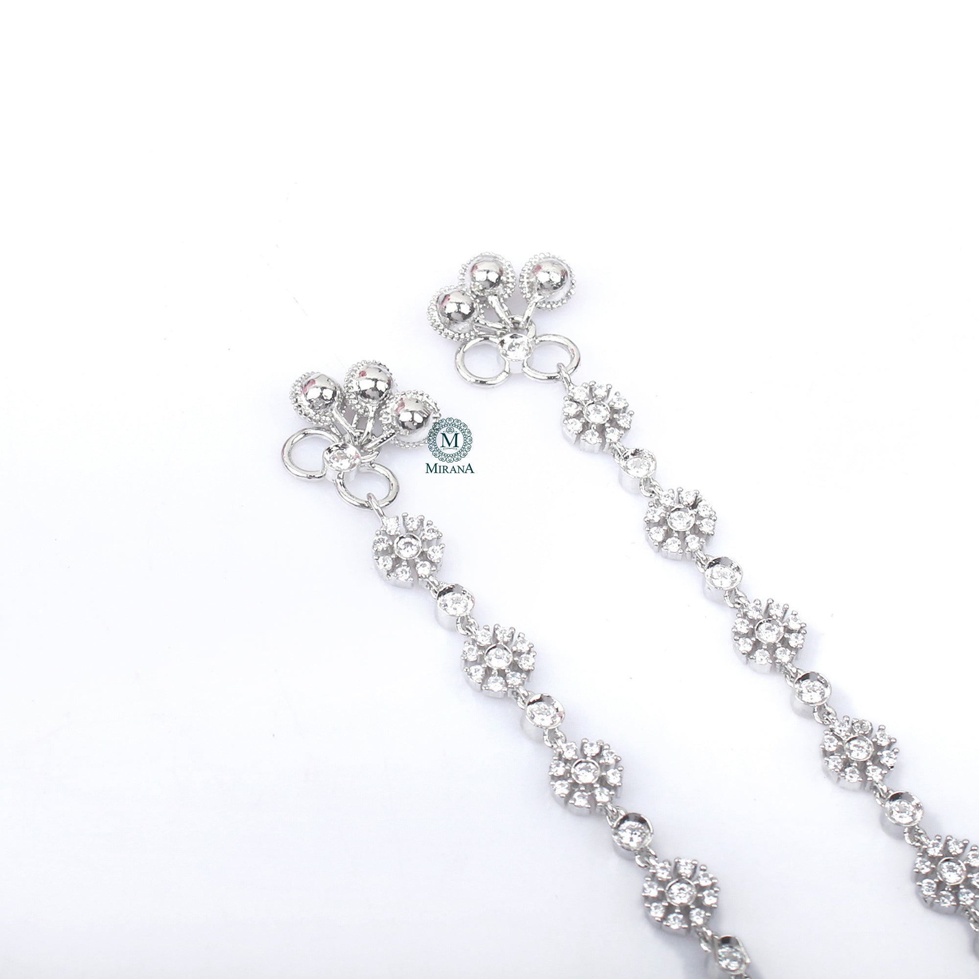 Priyaashi CZ Designer Anklets