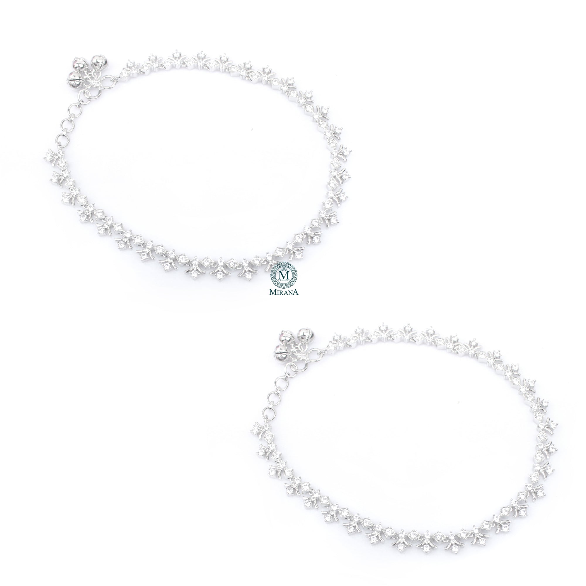 Nupur CZ Designer Anklets