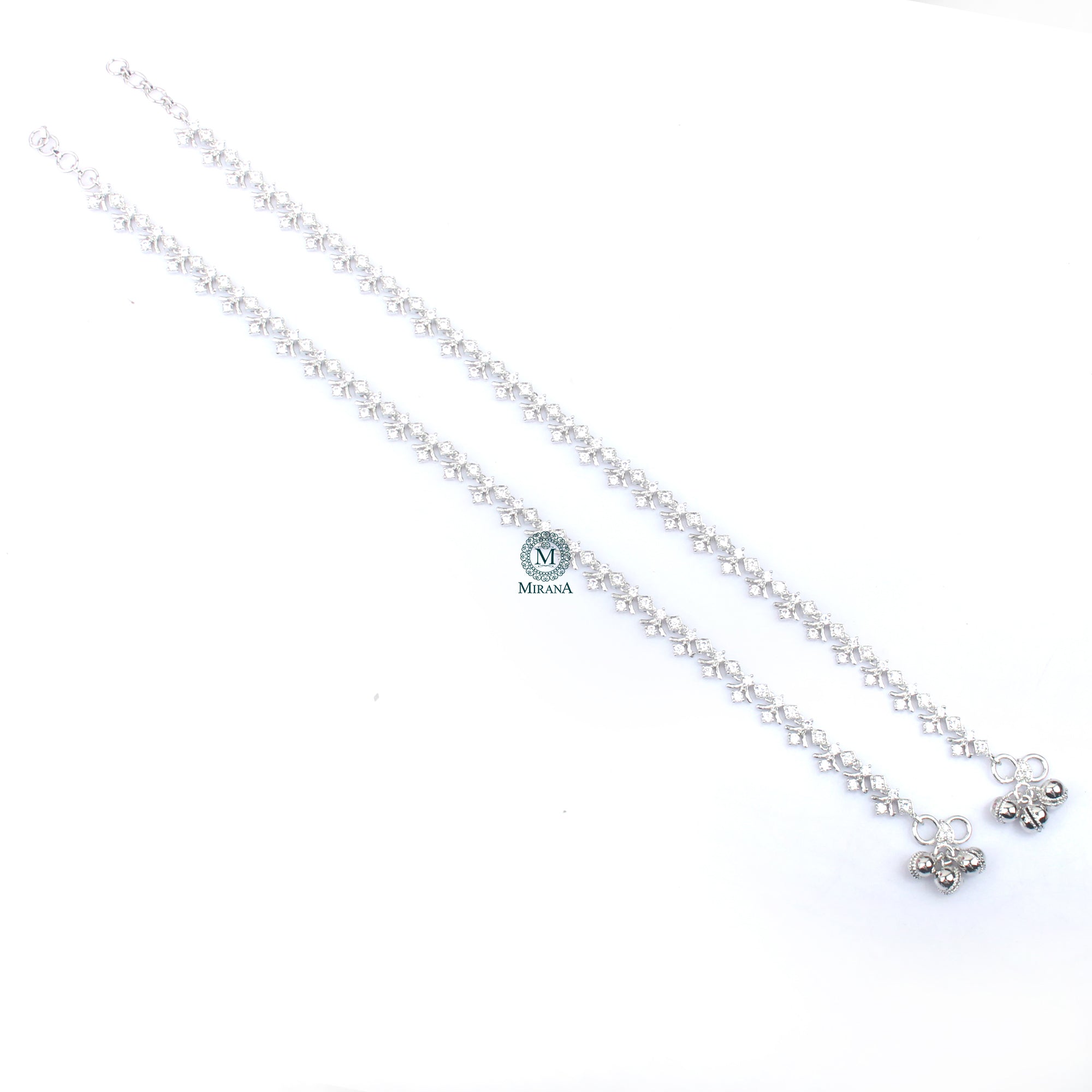 Nupur CZ Designer Anklets