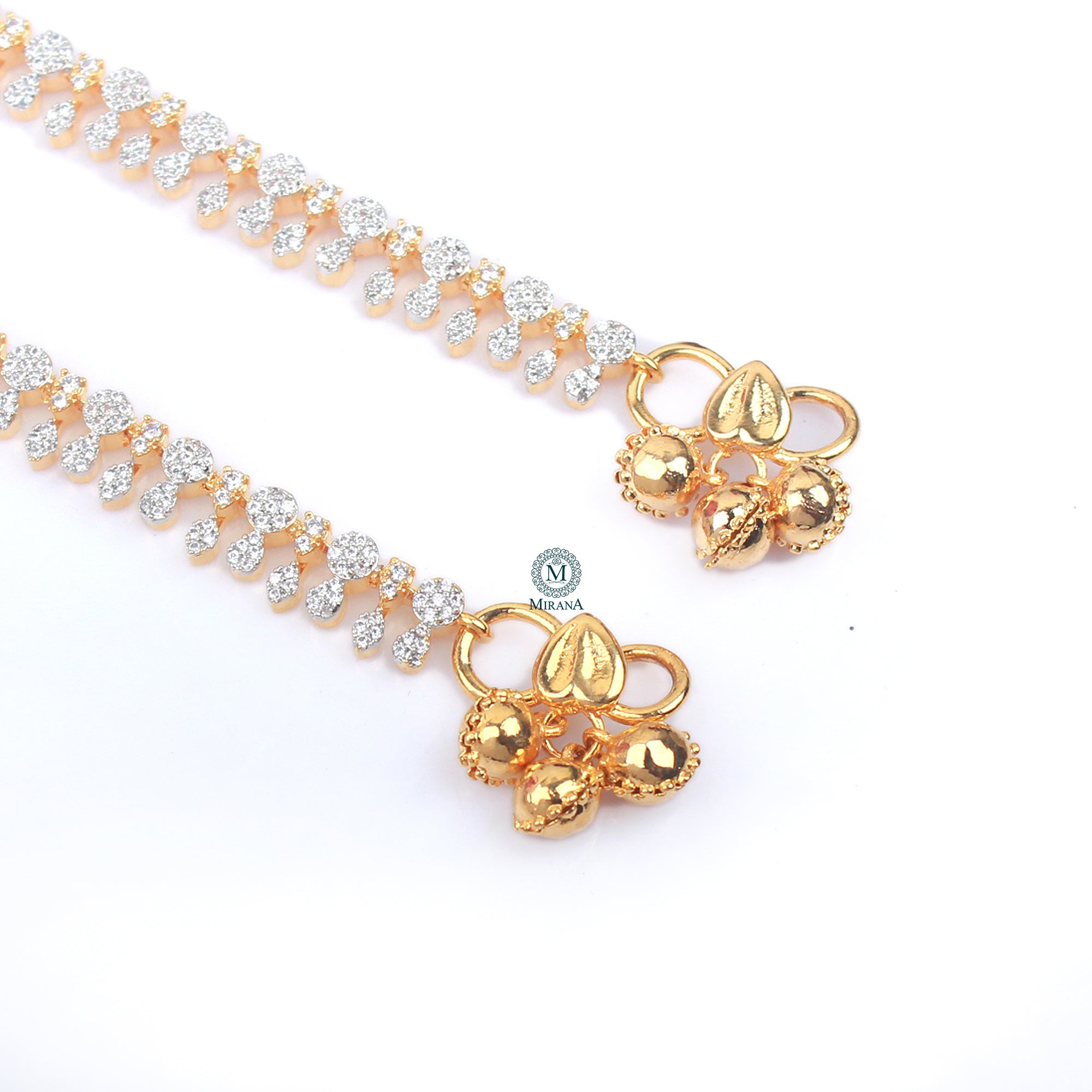 Jivika CZ Designer Anklets