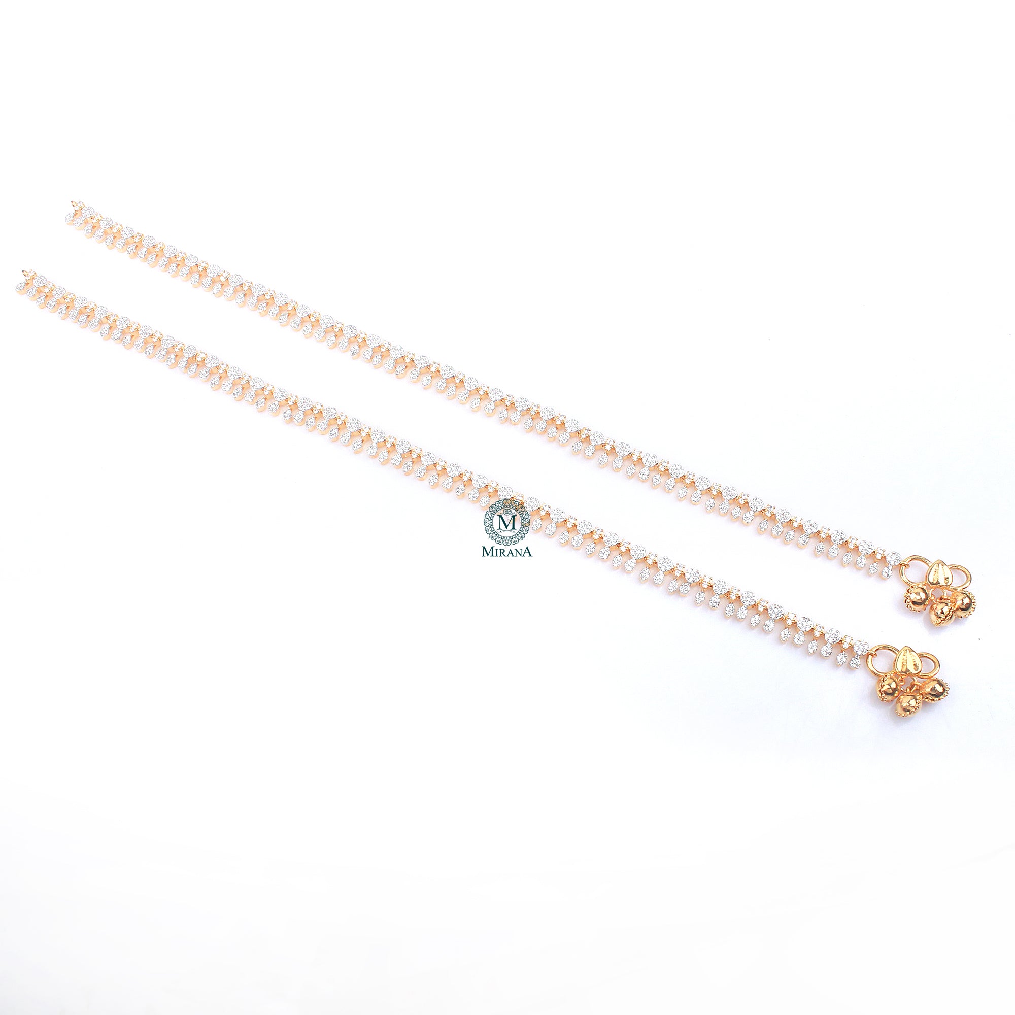 Jivika CZ Designer Anklets