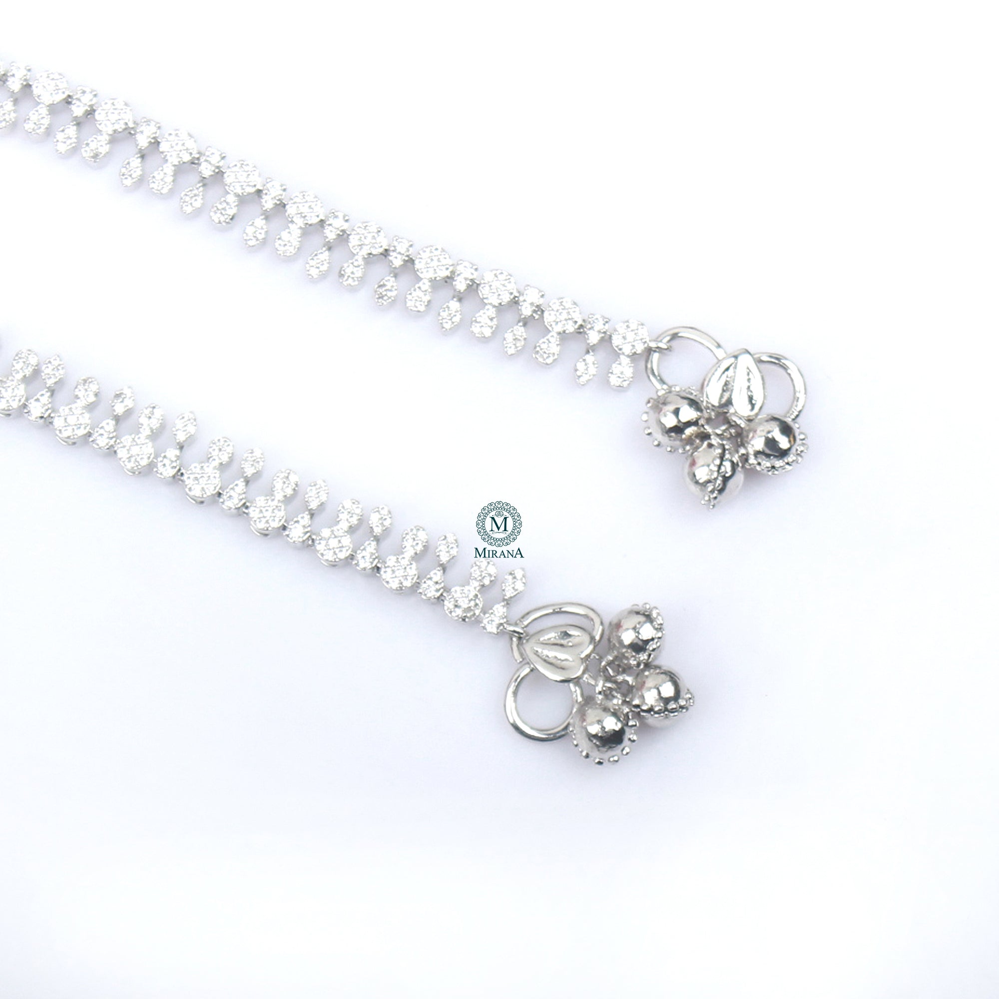 Jivika CZ Designer Anklets