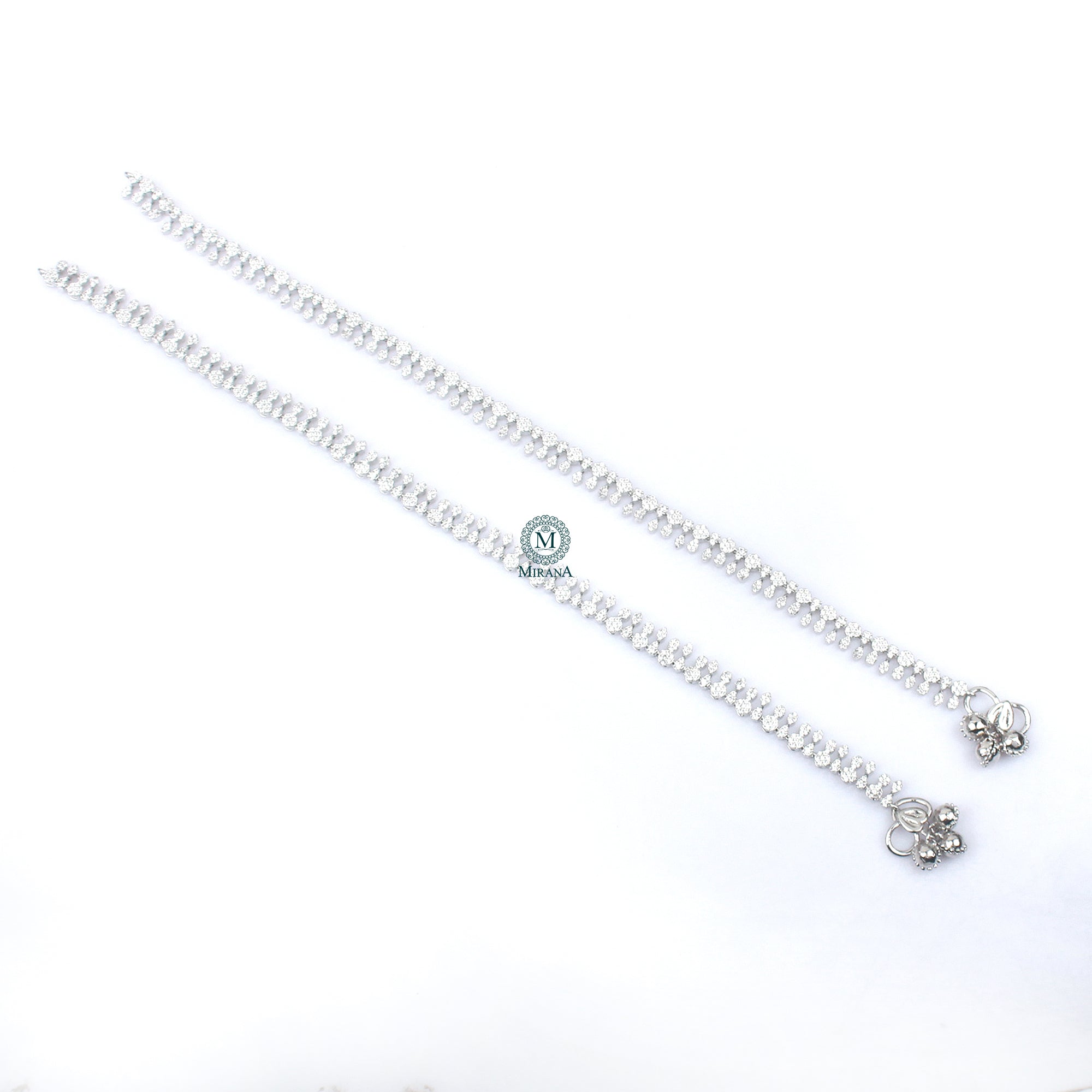 Jivika CZ Designer Anklets