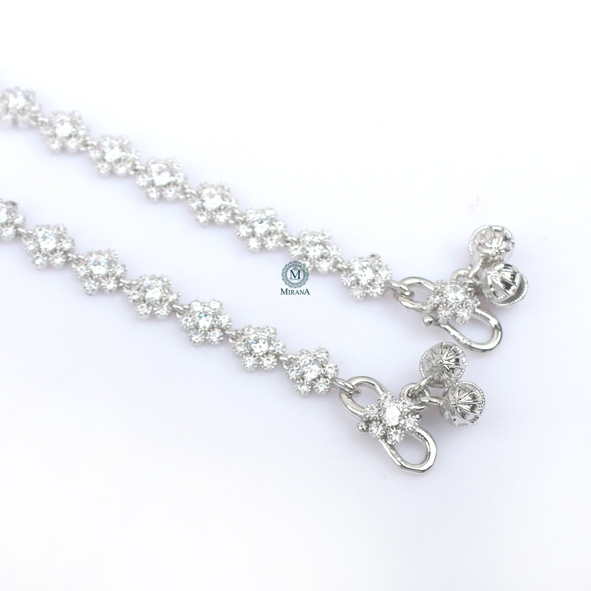 Yasha CZ Designer Anklets