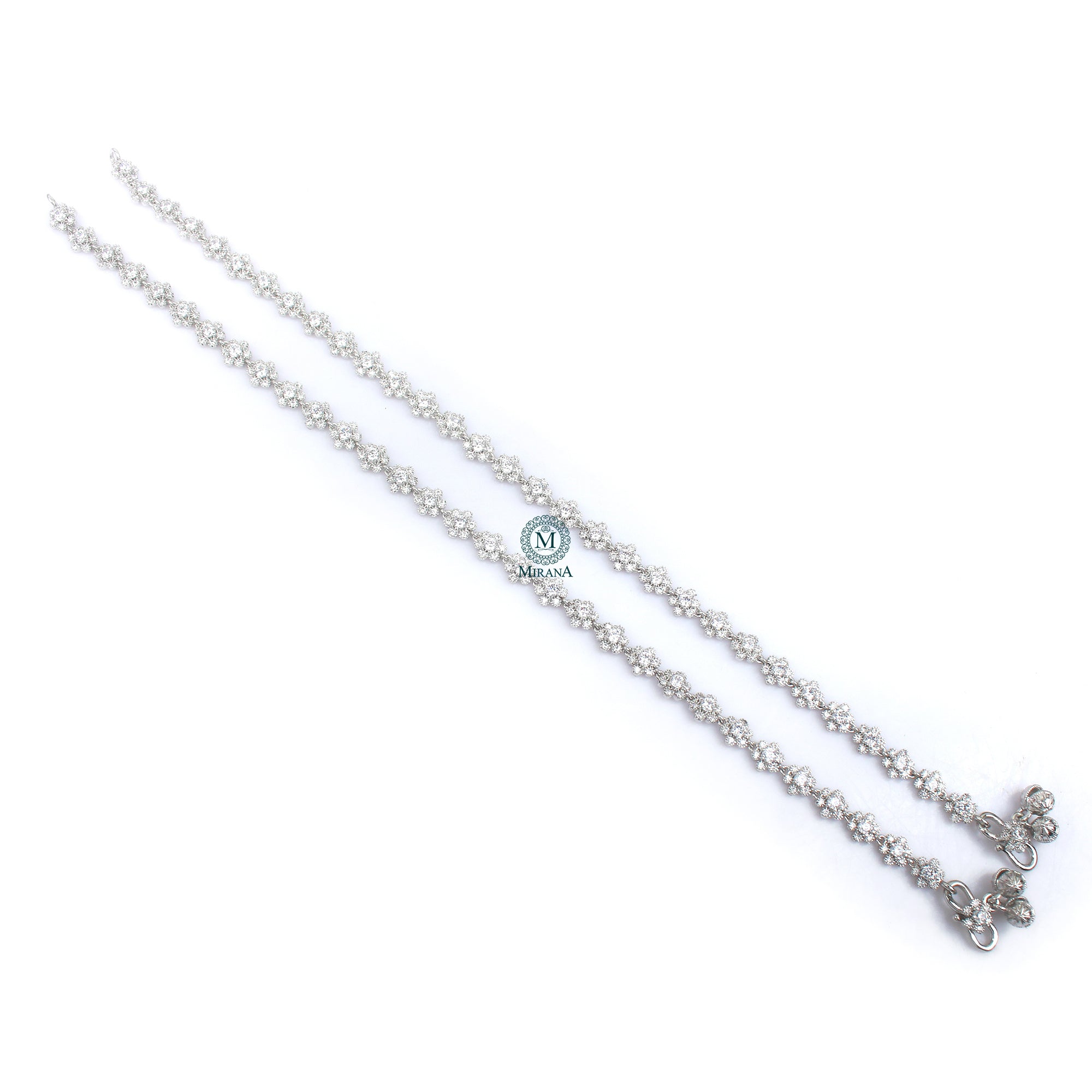 Yasha CZ Designer Anklets