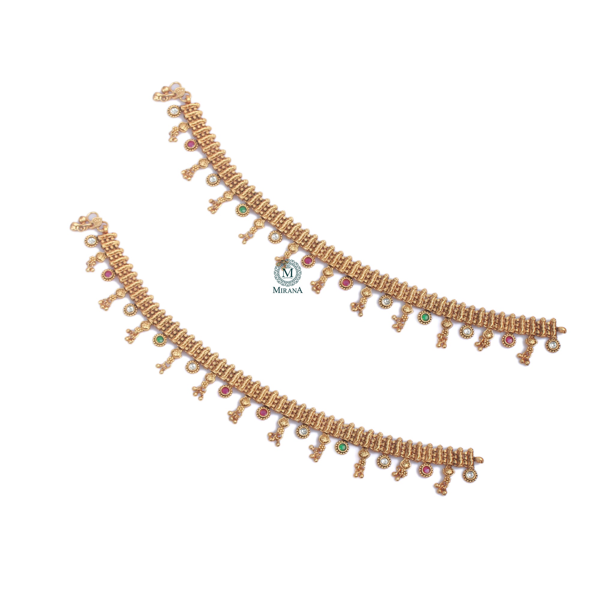 Avika Antique Designer Anklets
