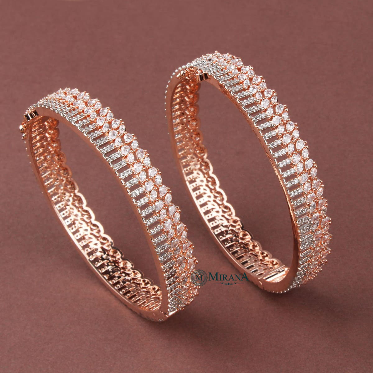 Crescent One Side Tossed Bangles