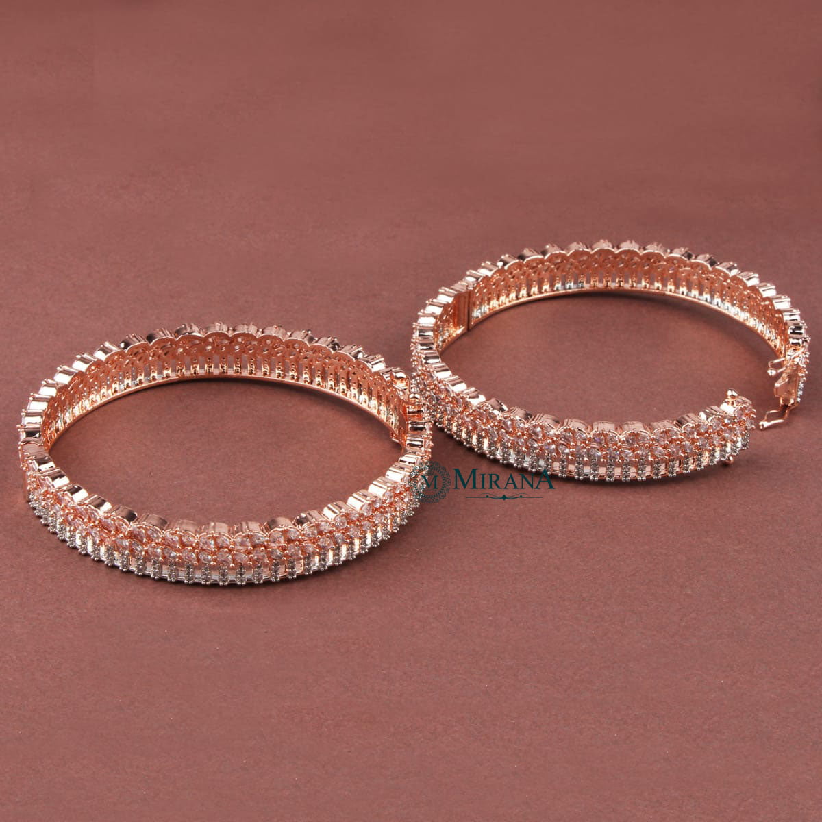 Crescent One Side Tossed Bangles