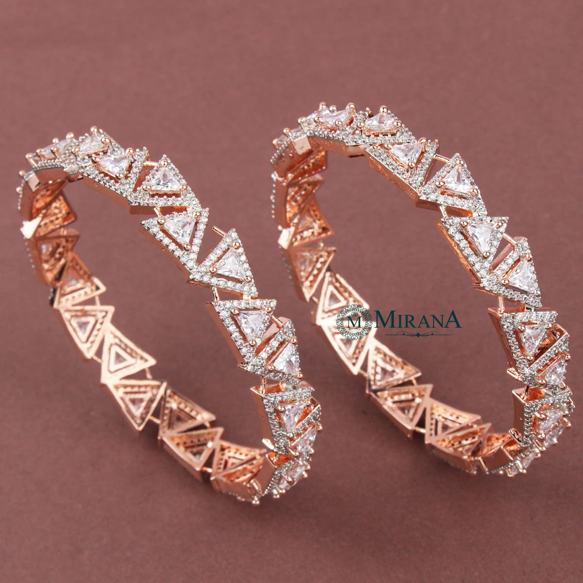 Triangular Series Designer Bangles