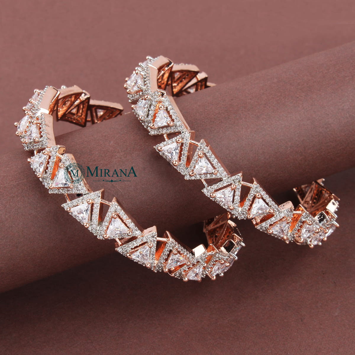 Triangular Series Designer Bangles