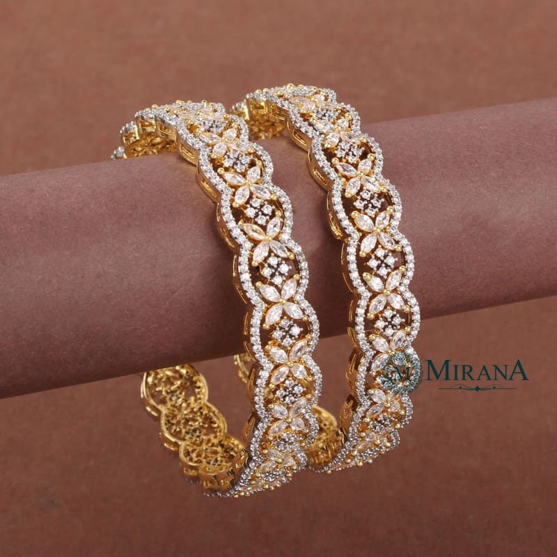 Arena Flower Designer Bangles