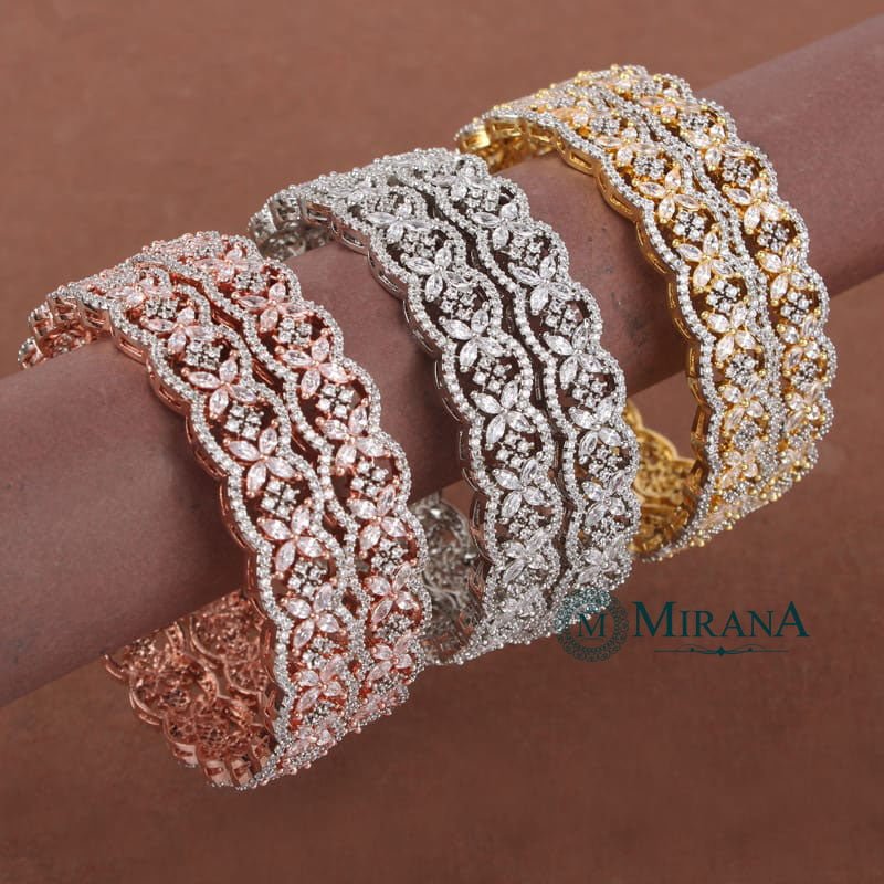 Arena Flower Designer Bangles