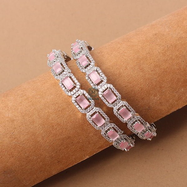 Octo Pastel Pink Colour Bangles