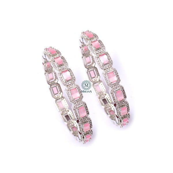 Octo Pastel Pink Colour Bangles