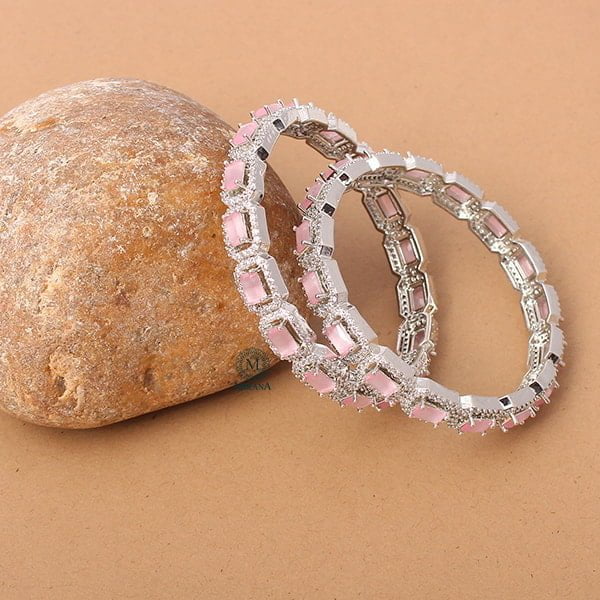 Octo Pastel Pink Colour Bangles