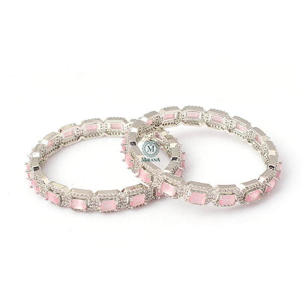 Octo Pastel Pink Colour Bangles