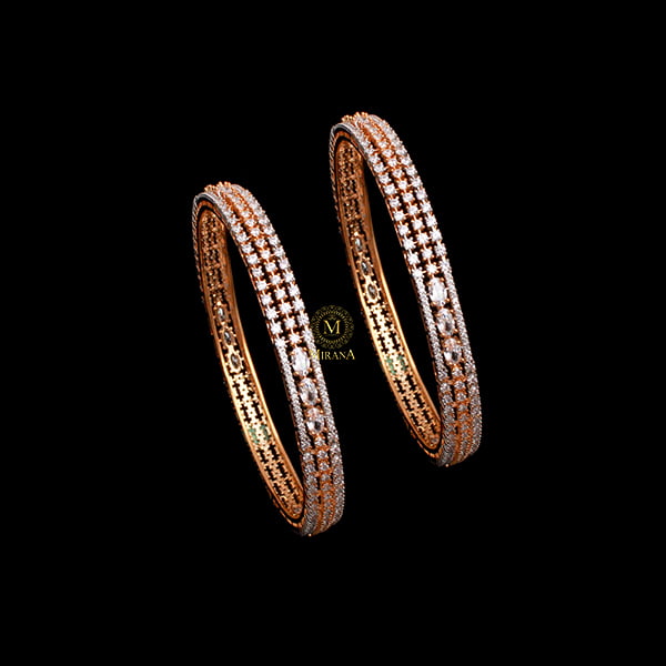 Raina CZ Designer Bangles