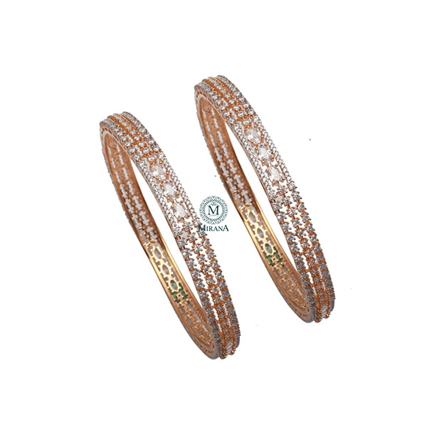 Raina CZ Designer Bangles