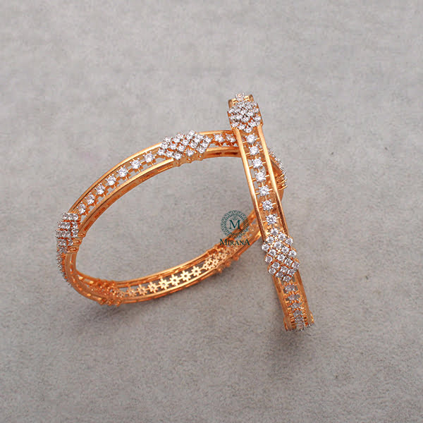 Myla CZ Designer Bangles