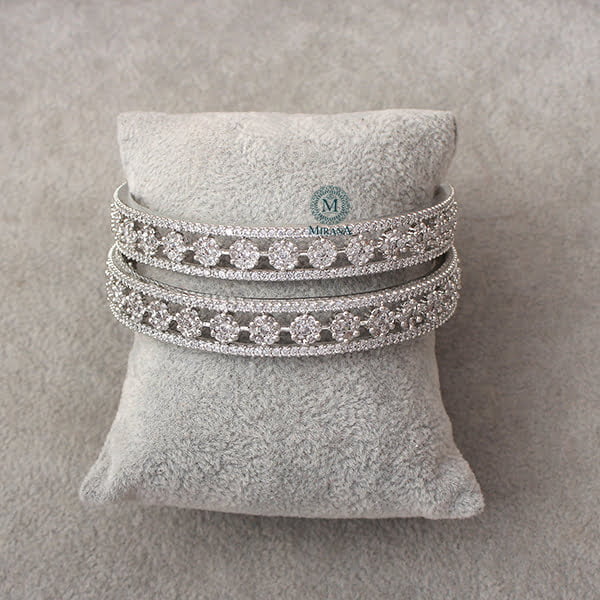 Hazel CZ Designer Bangles