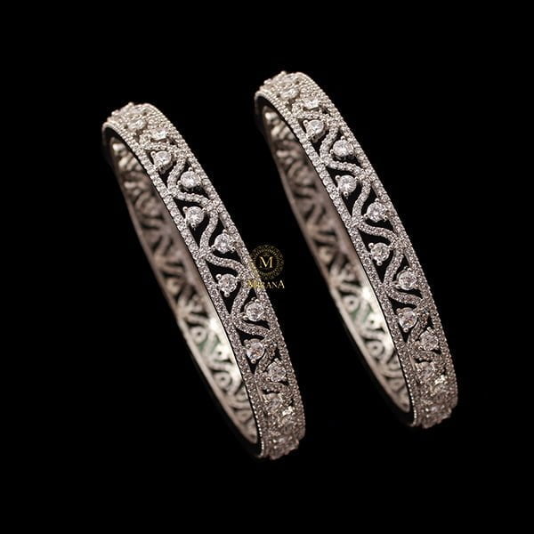 Josie CZ Designer Bangles