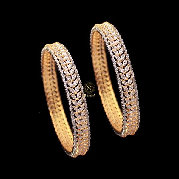 Bella CZ Designer Bangles