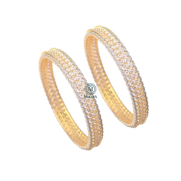 Bella CZ Designer Bangles