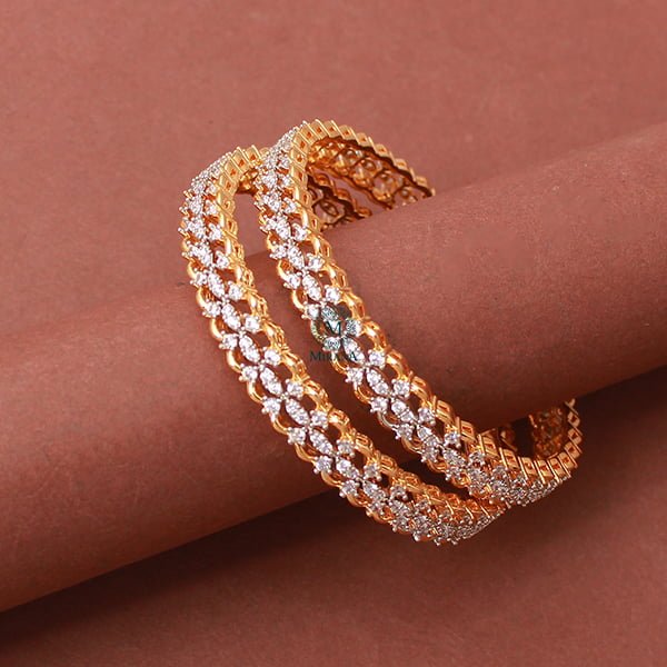 Nina CZ Designer Bangles