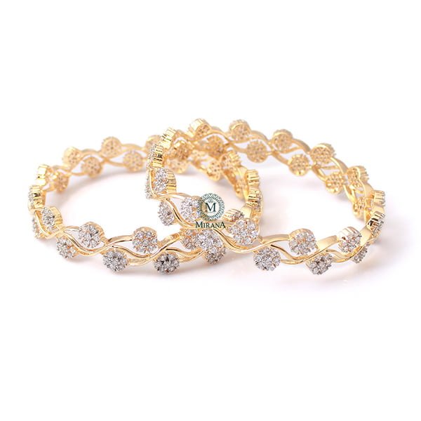 Lauren CZ Designer Bangles