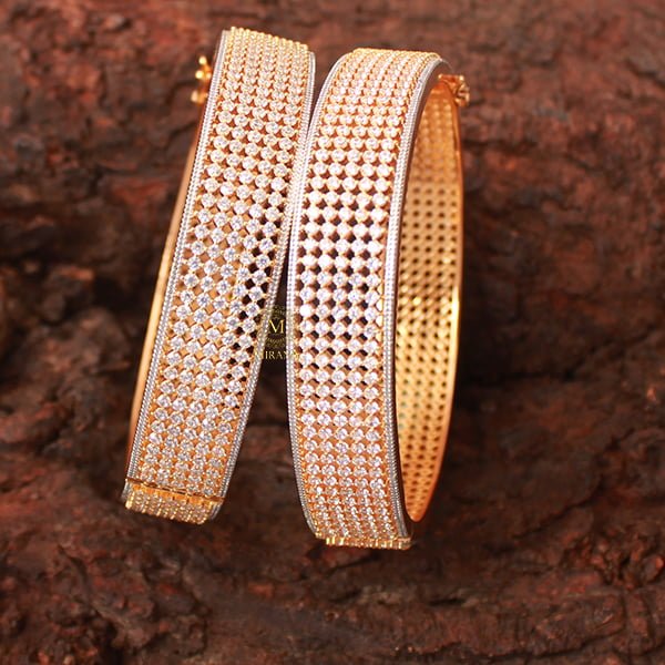 Veronica CZ Designer Bangles