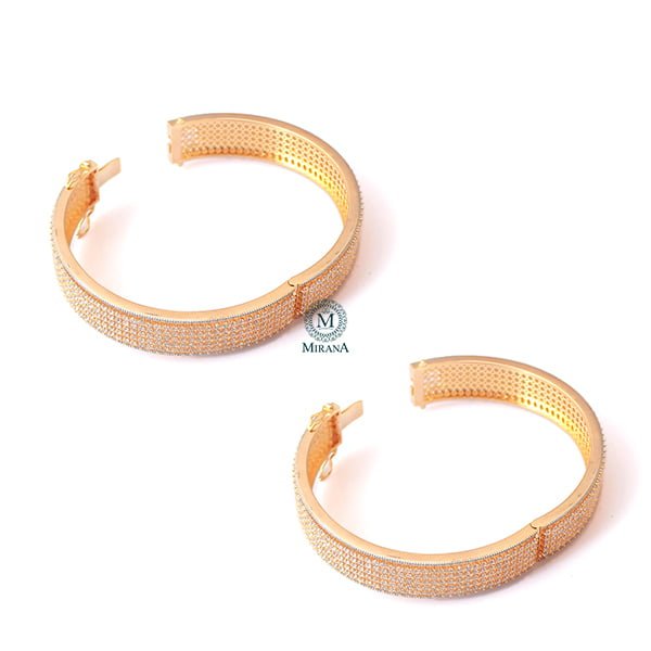 Veronica CZ Designer Bangles