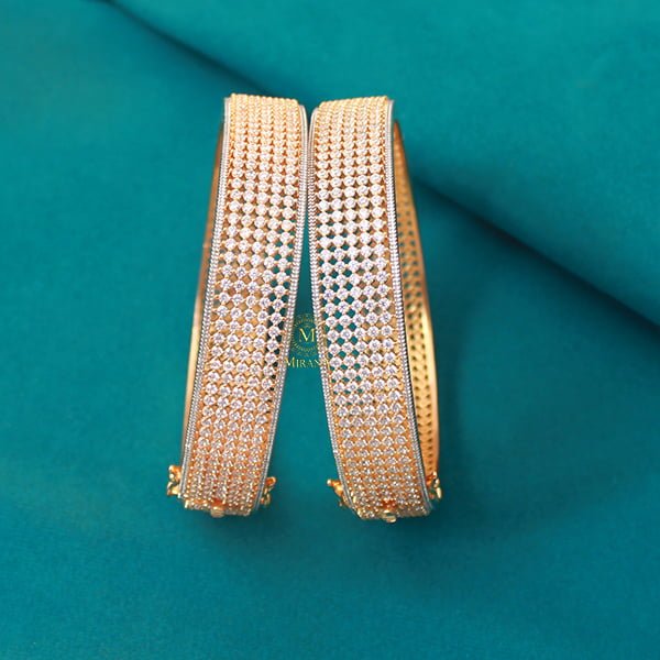 Veronica CZ Designer Bangles