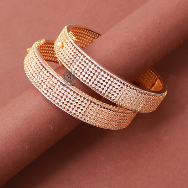 Veronica CZ Designer Bangles