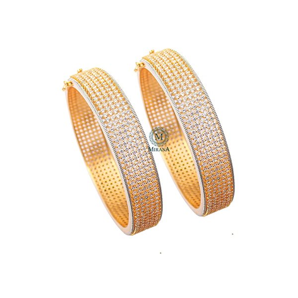 Veronica CZ Designer Bangles