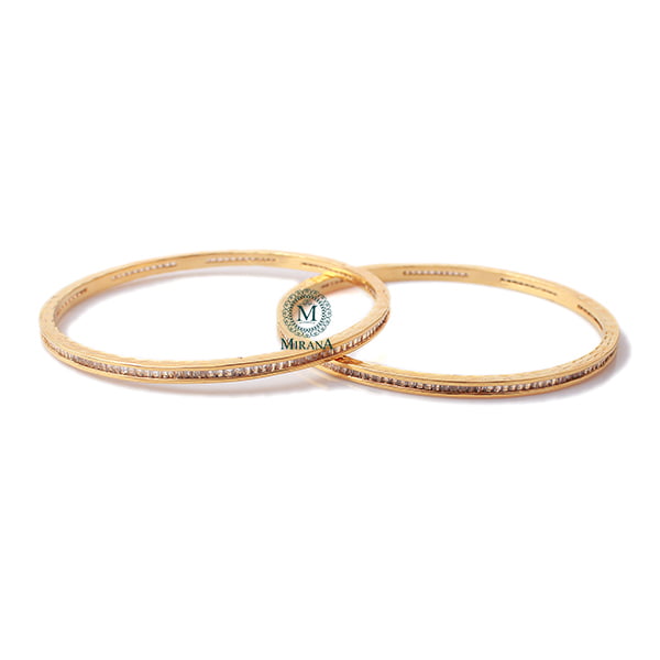 Sophia CZ Designer Bangles