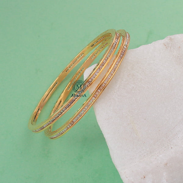 Sophia CZ Designer Bangles