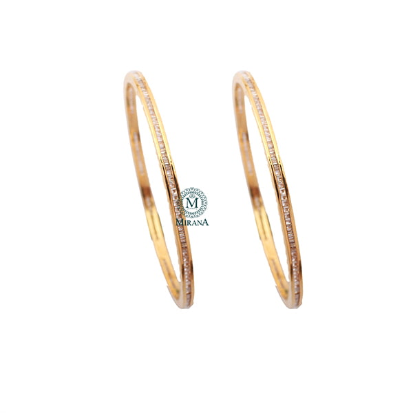 Sophia CZ Designer Bangles