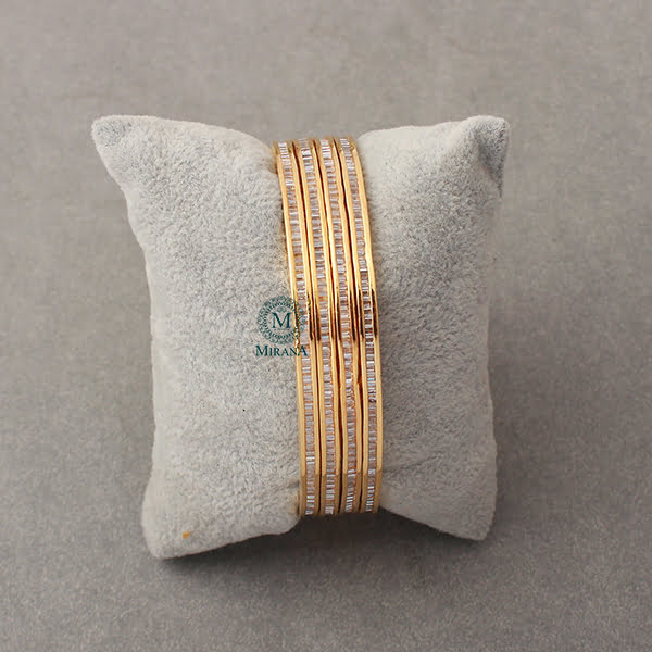 Sophia CZ Designer Bangles